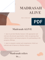 Madrash Alive