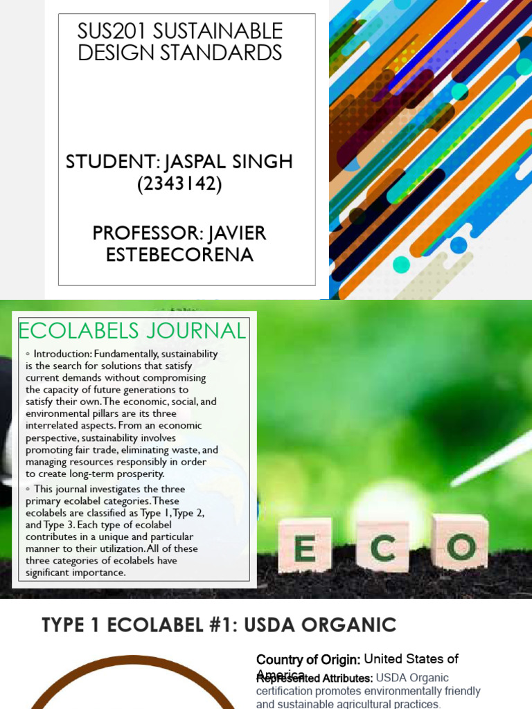 SUS201 SUSTAINABLE DESIGN STANDARDS Jaspal | PDF | Forest Stewardship ...