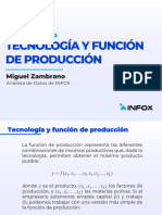 4.2 Tecnología y Función de Producción