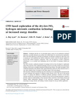 2016 CFD Based Exploration of The dry-low-NOx Hydrogen