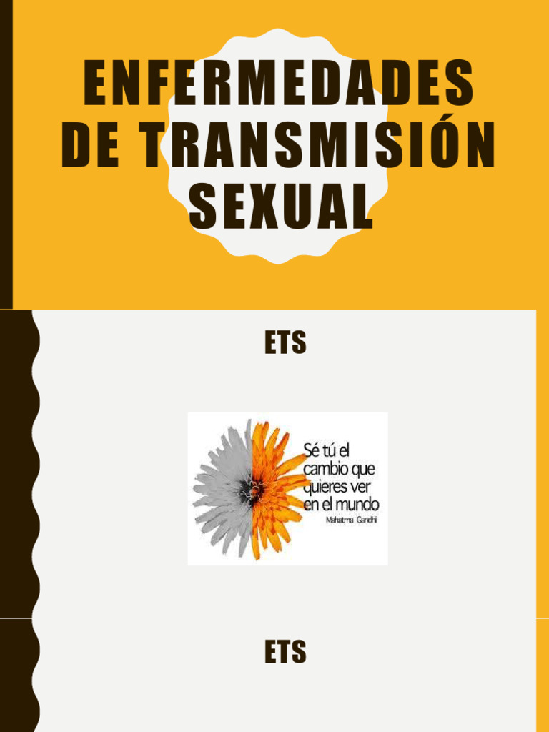 Guía Completa sobre ETS y Síntomas | PDF | Infección transmitida ...