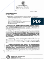 DM - s2023 - 318-PROCESSING OF FIRST DAY SALARY