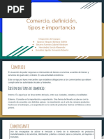 Comercio, Definición, Tipos e Importancia