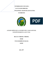 Análisis Crítico de La Construcción y Aplicación Del Concepto Mujer en La Ley Número 9161 TESIS