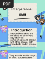 Interpersonal Skills