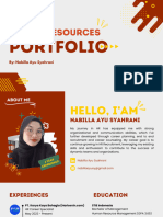 Contoh HR Portofolio