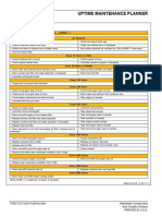 210G and 210GLC PIN 1FF210GX E520001 Engine 6068HT086 Uptime Maintenance Planner