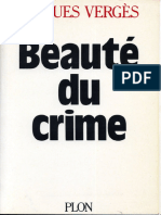 Beauté Du Crime by Vergès Jacques