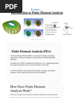 Comp Modeling Lecture - Finite Element Modelling