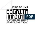 Vestigios de Uma Escrita Marginal - WEB