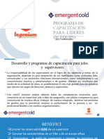 Programa de Capacitación Para Lideres de Equipo EMERGENT