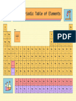Yellow Lined Periodic Table Poster - 20240210 - 153535 - 0000