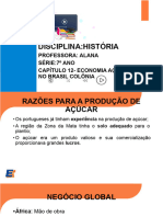 Capítulo 12 - Economia Açucareira No Brasil Colônia
