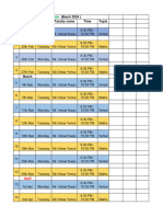 SAT Batch Schedule (Batch 2024) Feb To April