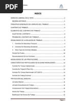 DERECHO LABORAL EN EL PERÚ