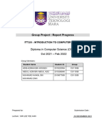 Report Progress ITT130