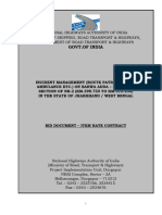 Tender Document For Incident Management (KM 398 750 To KM 515 236) - Retender