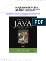 Full Test Bank For Introduction To Java Programming Comprehensive Version 9 E 9Th Edition 0133050572 PDF Docx Full Chapter Chapter