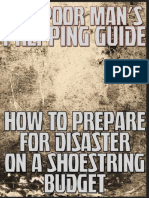 Poor Man S Prepping Guide - How To Prepare For Disaster On A