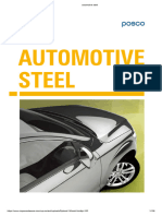 Automotive Steel Posco