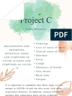 Project C, Cindy Delamide