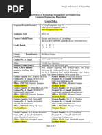 Course Policy DAA B TECH 2023