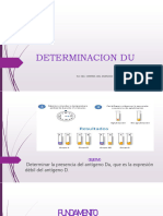 Determinacion de DU 5