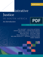 Administrative Justice in South Africa An Introduction Second Ed