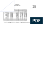 Problem 1 Finance Lease Sample Amortization Table