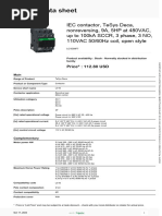 TeSys Deca Contactors - LC1D09F7