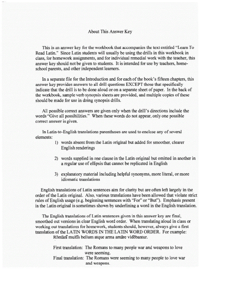 How To Learn To Read Latin