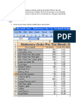 Excel Practice Sheet - Total Cost and Vat