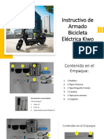 Instructivo de Armado Bici Eléctrica Kiwo Actualizado