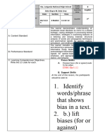 DLP - SLNHS Examine Bias