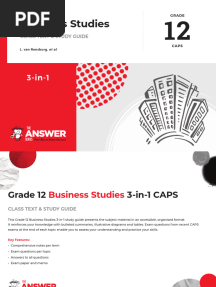 GR 12 Business Studies 3 in 1 Extracts