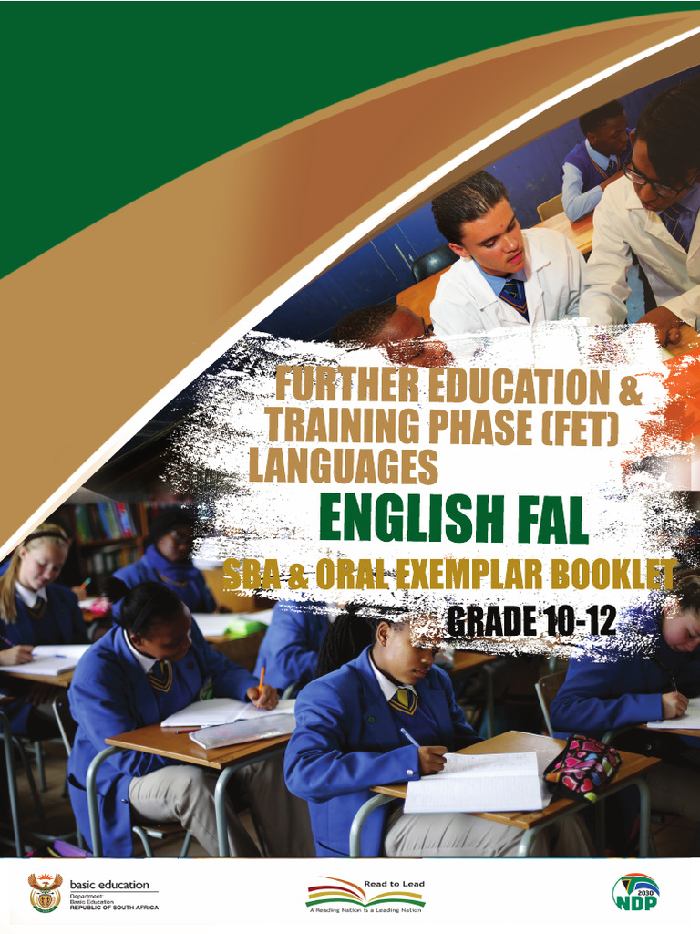 Grade 10-12 English FAL SBA Guide | PDF | Educational Assessment ...