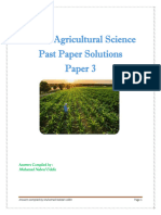 Agri Csec Paper 3