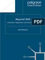 Beyond Skill Institutions, Organisations and Human Capability 2010