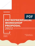 Enterpreneur Academy Proposal 2022