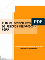 Pla Ga 004 v0 Gestion Integral Residuos Peligrosos