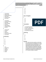 U1 Progress Tests B Answer Key