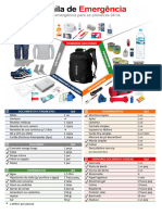Mochila de Emergência