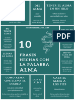 10 Frases Hechas Con La Palabra ALMA