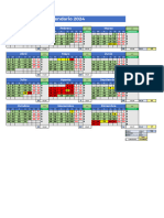 Calendario 2024 A