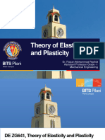 Lecture No-1 Elasticity & Plasticity