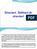 Tema 3. Structuri. Tablouri de Structuri