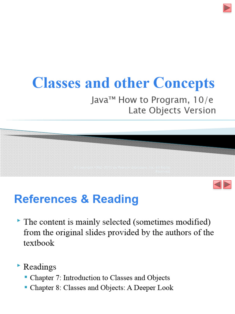 Classes and other concepts pdf class computer programming