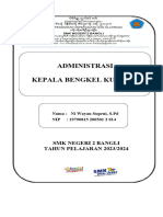 Administrasi Kepala Bengkel