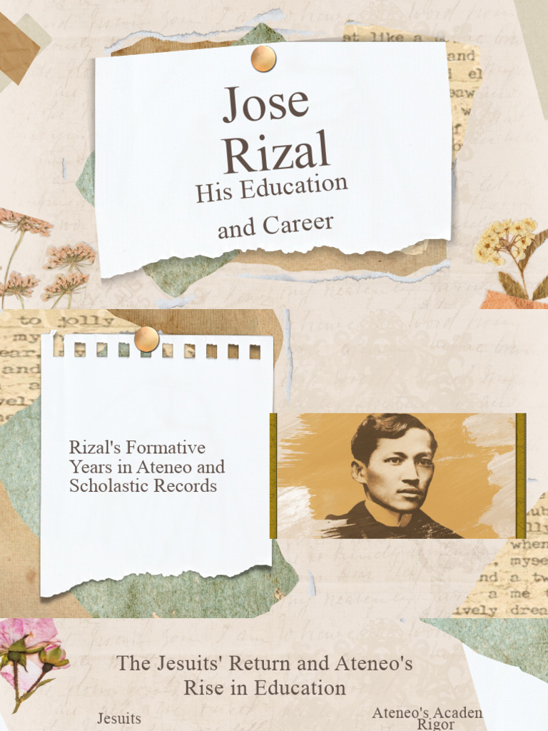 Group 2 Lesson 3-Jose Rizal His Education and Career | PDF