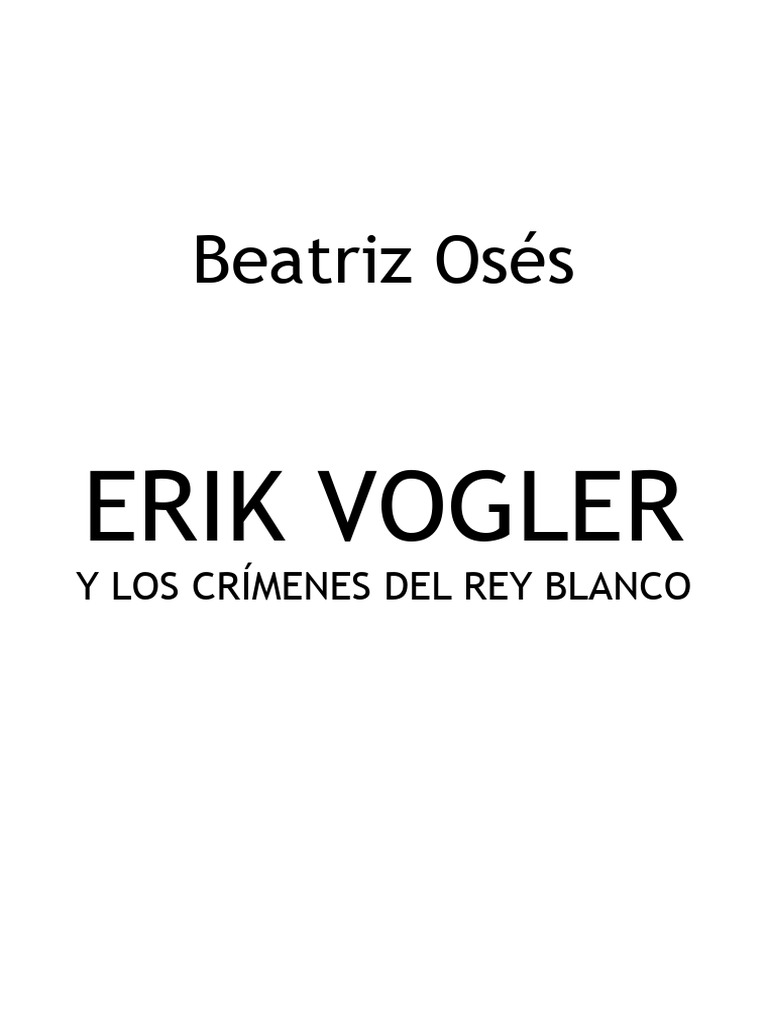 Erik Vogler PDF Ajedrez